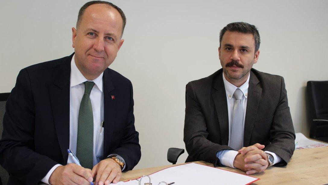 Ankara Kalkınma Ajansı - Eğiticilerin Teknopedagojik Yeterliliğinin Arttırılması isimli projemizin sözleşmesinin imza töreni
