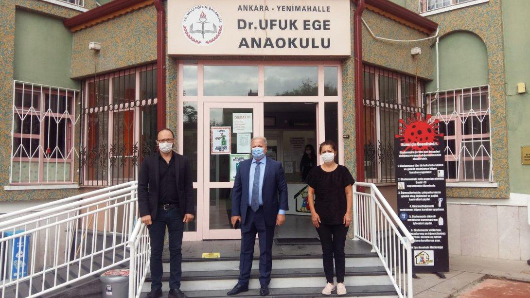 İlçe Milli Eğitim Müdürümüz Sayın Hikmet ATICI Dr.Ufuk Ege Anaokulu'nu Ziyaret Etti