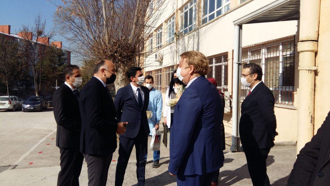  Azerbaycan Cumhuriyeti Eğitim Bakanı Emin Amrullayev'in Ziyareti