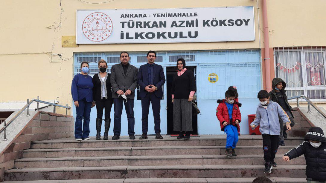 Türkan Azmi Köksoy İlkokulunu ziyaret