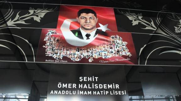 Şehit Ömer Halisdemir Anadolu İmam Hatip Lisesi Açılışı Yapıldı