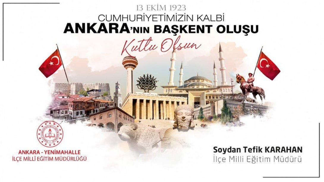 Ankara'nın Başkent Oluşunun 98. Yıl Dönümü